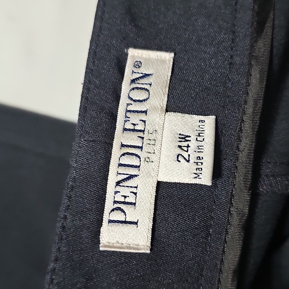 Pendleton High Waisted Trousers Size 24W - Picture 2 of 4